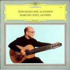 Fernando Sor, Narciso Yepes – 24 Etüden (VG+/VG+) – LP, DE