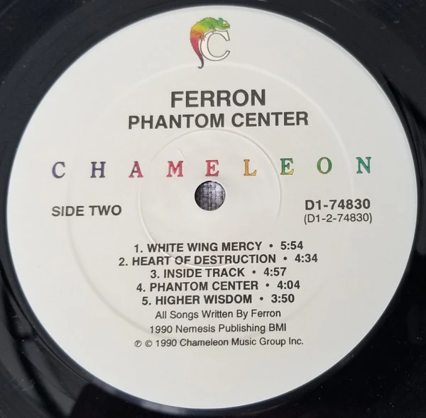 Ferron – Phantom Center (VG+/VG+) – LP, US 1990 - Image 4