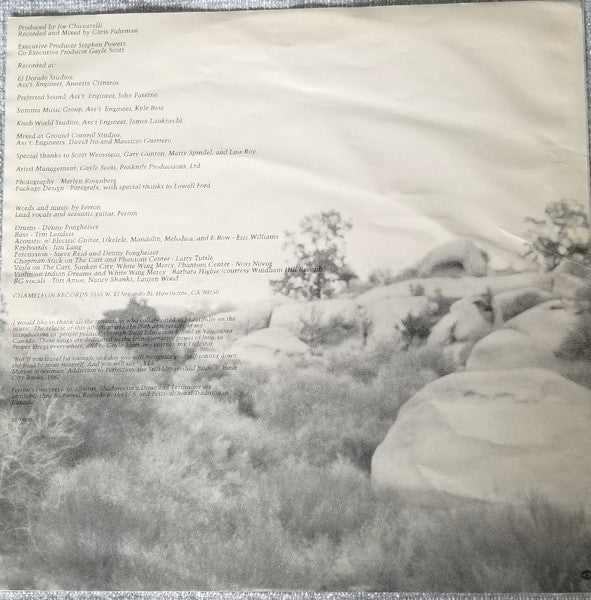 Ferron – Phantom Center (VG+/VG+) – LP, US 1990 - Image 5