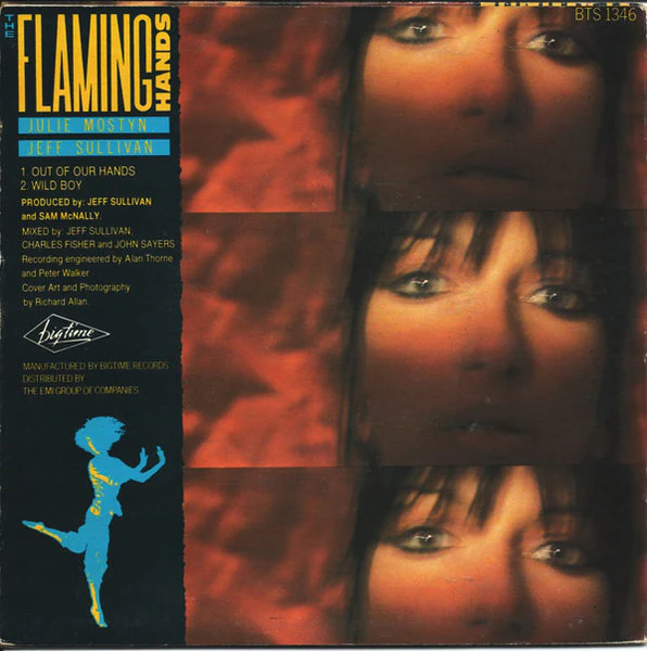 Flaming Hands – Out Of Our Hands (E/E) – 7", AU 1985 - Image 2
