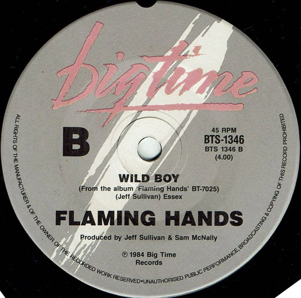 Flaming Hands – Out Of Our Hands (E/E) – 7", AU 1985 - Image 4