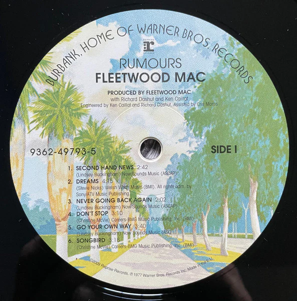 Fleetwood Mac – Rumours (VG/VG+) – LP, US 2011 - Image 3