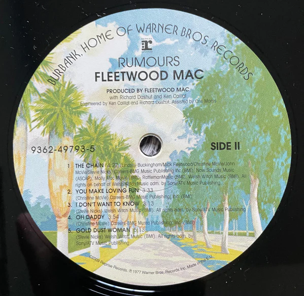 Fleetwood Mac – Rumours (VG/VG+) – LP, US 2011 - Image 4