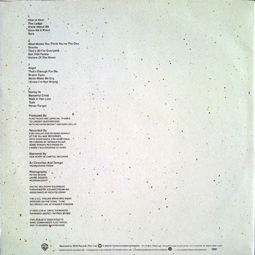 Fleetwood Mac – Tusk (VG/VG+) – 2xLP, ZA 1979 - Image 2