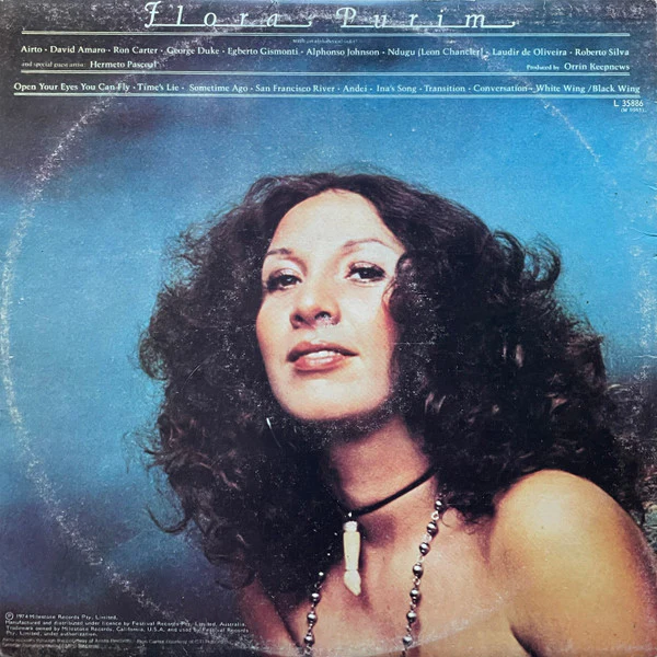Flora Purim – Open Your Eyes You Can Fly (VG+/VG+) – LP, AU 1976 - Image 5