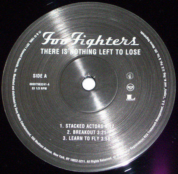 Foo Fighters – There Is Nothing Left To Lose (VG+/VG+) – 2xLP, US 2011 - Image 3