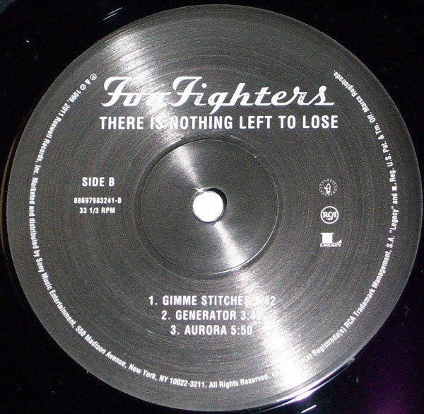 Foo Fighters – There Is Nothing Left To Lose (VG+/VG+) – 2xLP, US 2011 - Image 4
