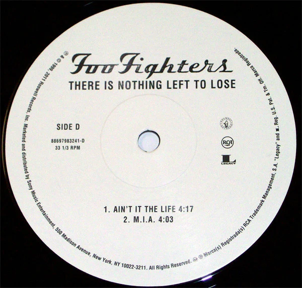 Foo Fighters – There Is Nothing Left To Lose (VG+/VG+) – 2xLP, US 2011 - Image 6