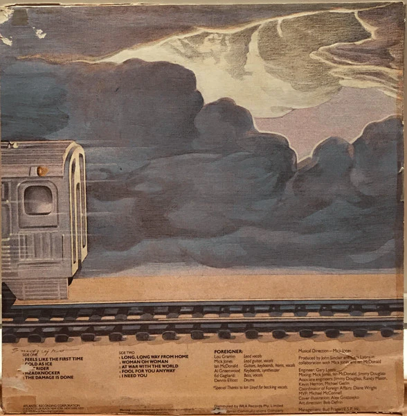Foreigner – Foreigner (VG+/VG+) – LP, AU 1977 - Image 2