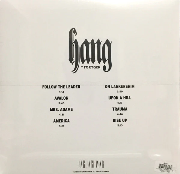 Foxygen – Hang (E/E) – LP, US 2017 - Image 2