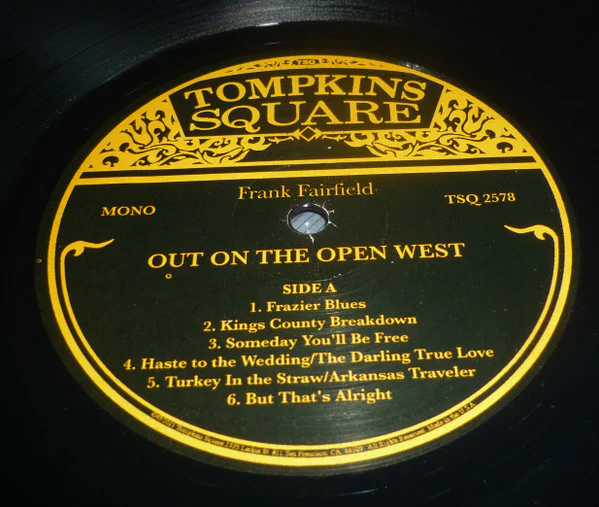 Frank Fairfield – Out On The Open West (VG/VG+) – LP, US 2011 - Image 3
