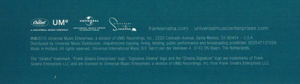 Frank Sinatra – Ultimate Sinatra (E/VG+) – 2xLP, EU 2015 - Image 8