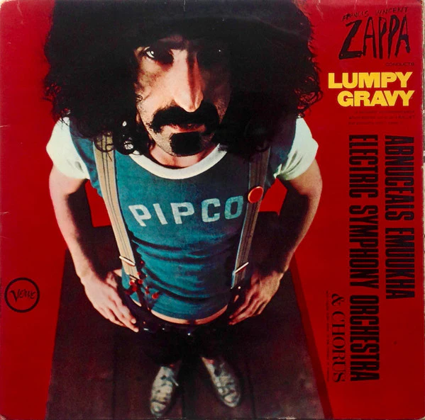 Frank Zappa – Lumpy Gravy (VG+/VG+) – LP, UK 1968