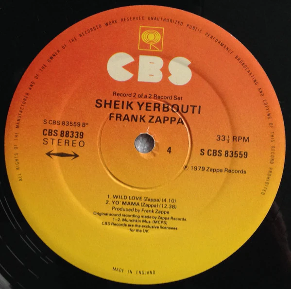 Frank Zappa – Sheik Yerbouti (VG/E) – 2xLP, UK 1979 - Image 9