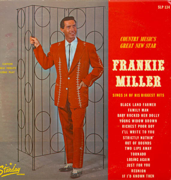 Frankie Miller – Country Music's Great New Star (VG+/VG+) – LP, US 1961