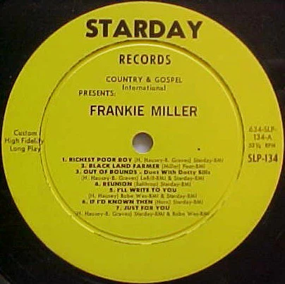 Frankie Miller – Country Music's Great New Star (VG+/VG+) – LP, US 1961 - Image 3