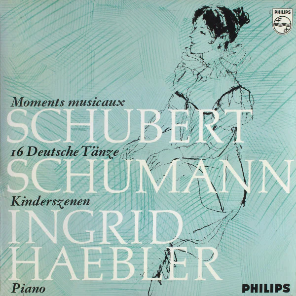 Franz Schubert, Robert Schumann, Ingrid Haebler – Moments Musicaux / 16 Deutsche Tänze / Kinderszenen (VG/VG+) – LP, UK 1967
