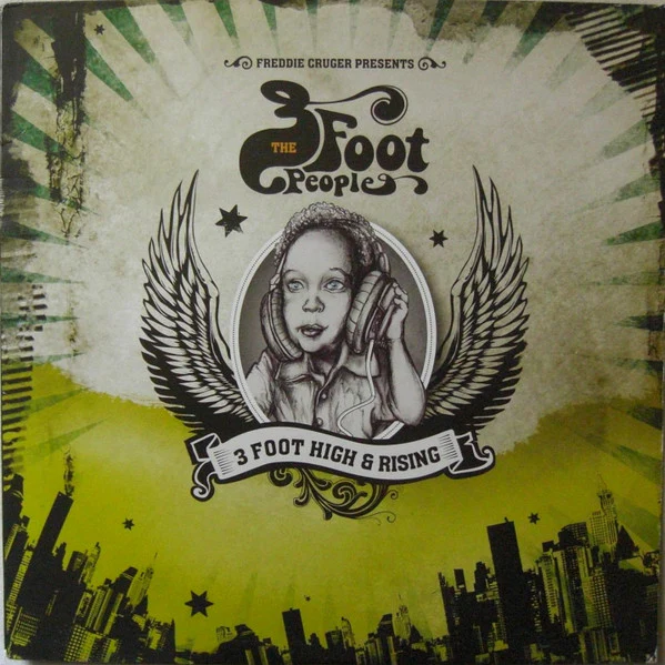 Freddie Cruger, The 3 Foot People – 3 Foot High & Rising (VG+/VG+) – 2xLP, SE 2006