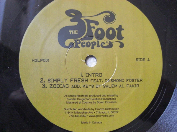 Freddie Cruger, The 3 Foot People – 3 Foot High & Rising (VG+/VG+) – 2xLP, SE 2006 - Image 3
