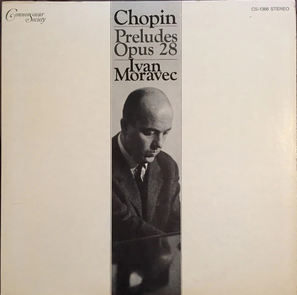 Frédéric Chopin, Ivan Moravec – Preludes Opus 28 (VG+/E) – LP, US