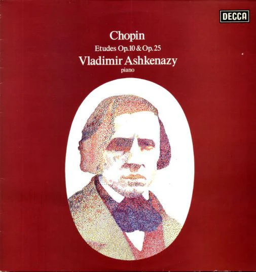 Frédéric Chopin, Vladimir Ashkenazy – Etudes Op. 10 & Op. 25 (E/VG+) – LP, UK 1975
