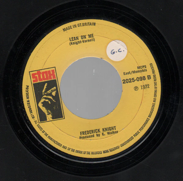 Frederick Knight – I've Been Lonely For So Long (VG+/Generic) – 7", UK 1972 - Image 2