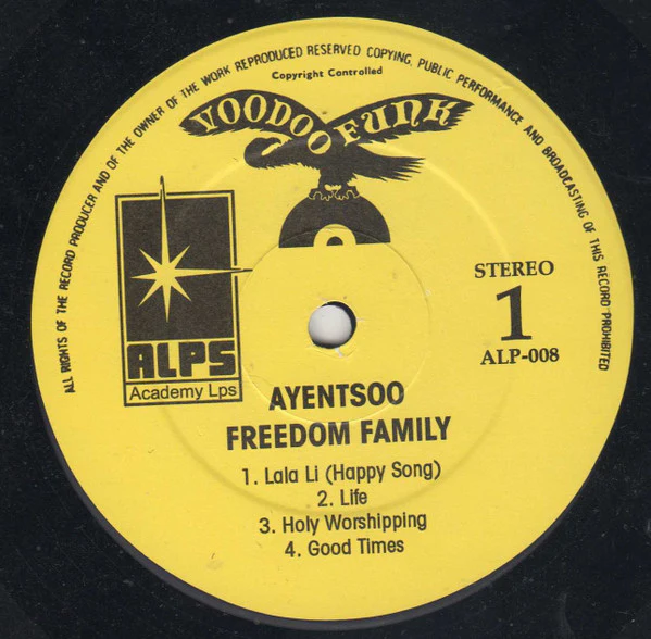 Freedom Family – Ayentsoo (VG+/VG+) – LP, US 2013 - Image 3