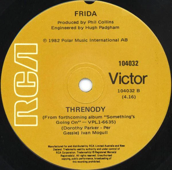 Frida – I Know There's Something Going On (E/VG+) – 7", AU 1982 - Image 4