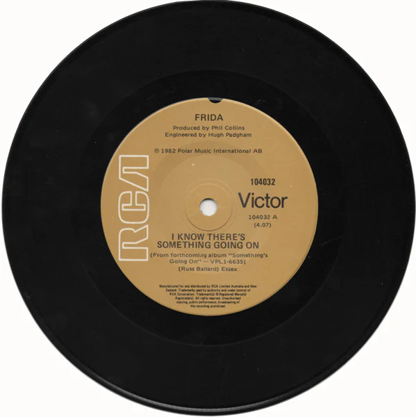Frida – I Know There's Something Going On (E/VG+) – 7", AU 1982 - Image 5