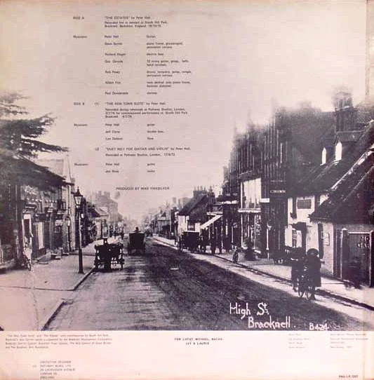 G P Hall – The Estates (NM/VG+) – LP, UK 1977 - Image 2