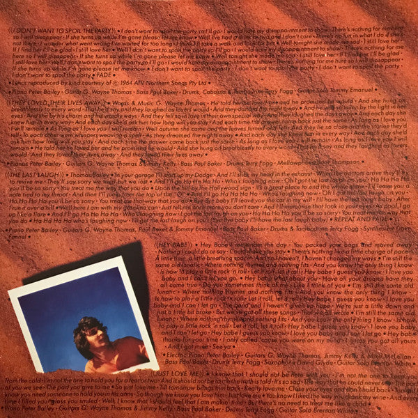 G. Wayne Thomas, Peter Bailey – Missing Persons (E/E) – LP, AU 1979 - Image 2