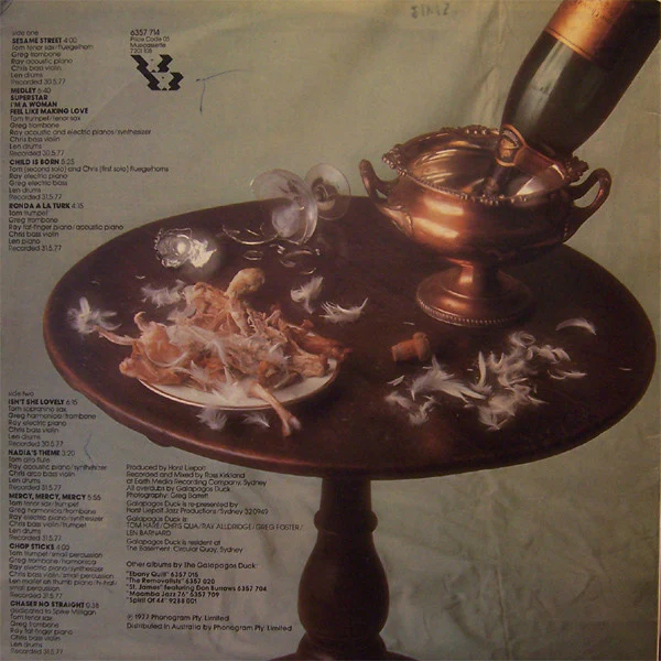 Galapagos Duck – Magnum (VG+/VG+) – LP, AU 1977 - Image 2