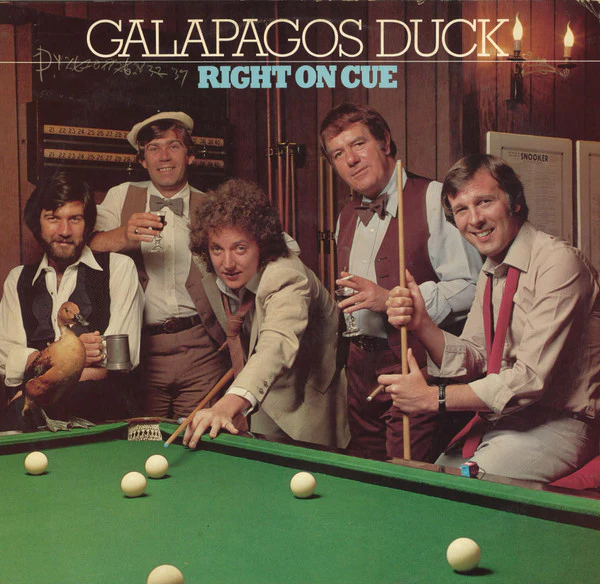 Galapagos Duck – Right On Cue (VG+/VG) – LP, AU 1978