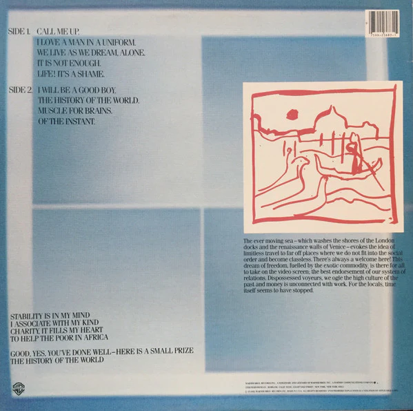 Gang Of Four – Songs Of The Free (VG+/VG+) – LP, US 1982 - Image 2