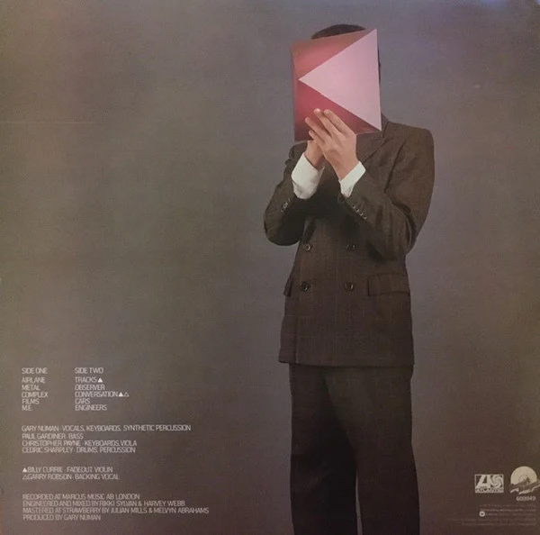 Gary Numan – The Pleasure Principle (VG+/VG+) – LP, AU 1979 - Image 2