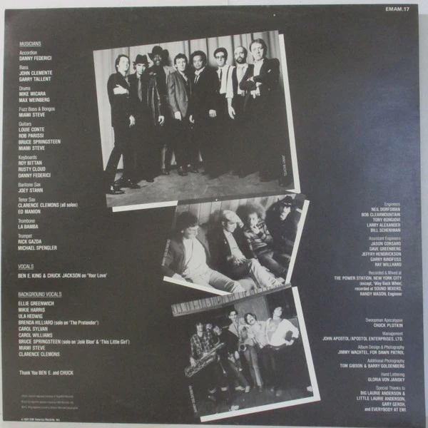 Gary U.S. Bonds – Dedication (VG+/VG+) – LP, AU 1981 - Image 6