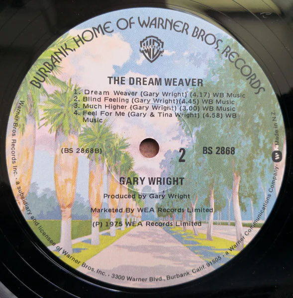 Gary Wright – The Dream Weaver (VG/VG+) – LP, NZ 1975 - Image 4