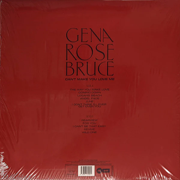 Gena Rose Bruce – Can't Make You Love Me (NM/E) – LP, AU 2019 - Image 2