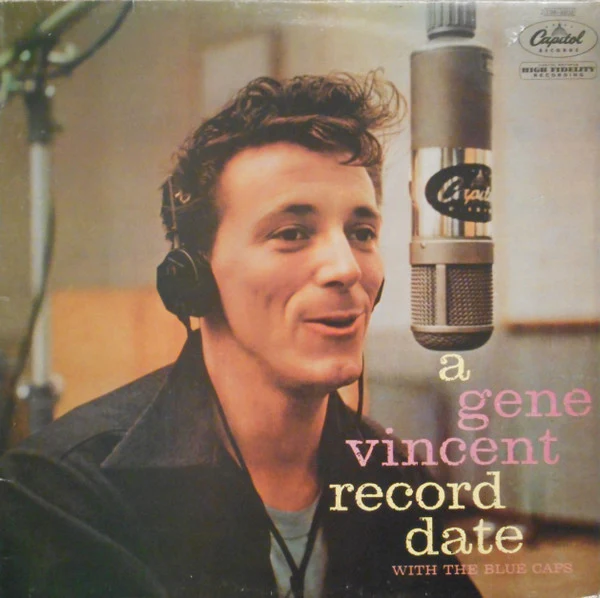 Gene Vincent & His Blue Caps – A Gene Vincent Record Date (VG+/VG+) – LP, FR 1978
