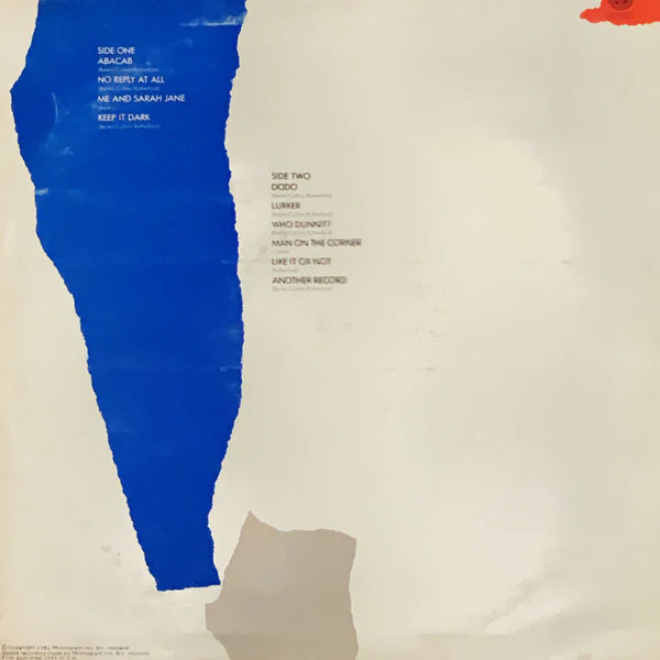Genesis – Abacab (VG/VG+) – LP, Australasia 1981 - Image 2