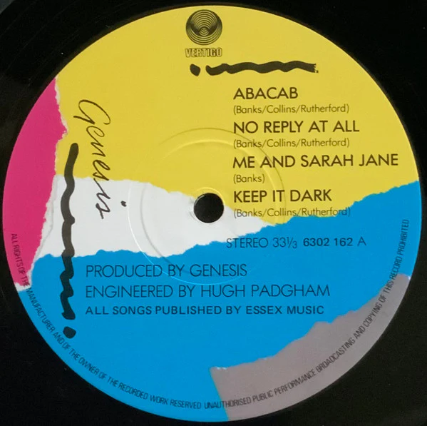 Genesis – Abacab (VG/VG+) – LP, Australasia 1981 - Image 3