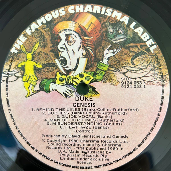 Genesis – Duke (VG+/VG+) – LP, Australasia 1980 - Image 3