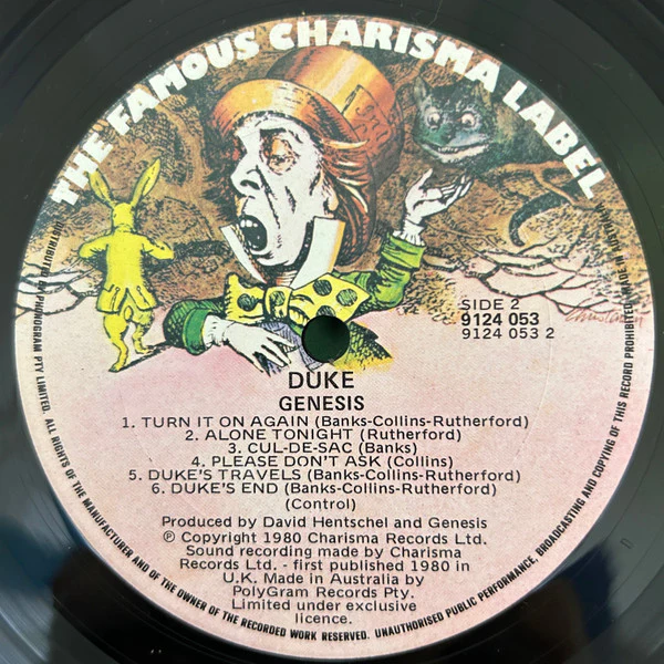 Genesis – Duke (VG+/VG+) – LP, Australasia 1980 - Image 4