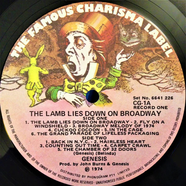 Genesis – The Lamb Lies Down On Broadway (VG+/VG+) – 2xLP, AU 1975 - Image 5