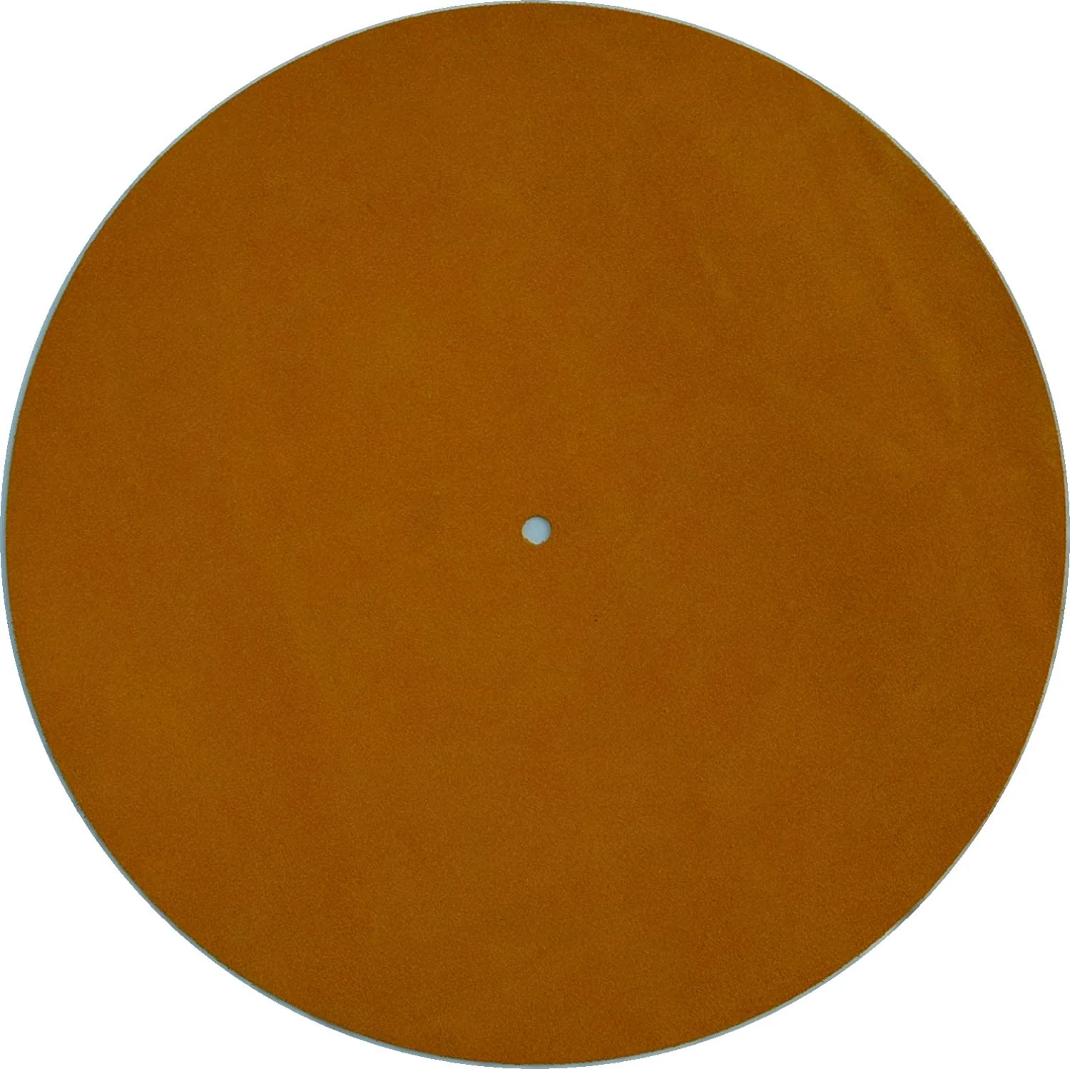 Genuine Leather LP Slip Mat - Brown