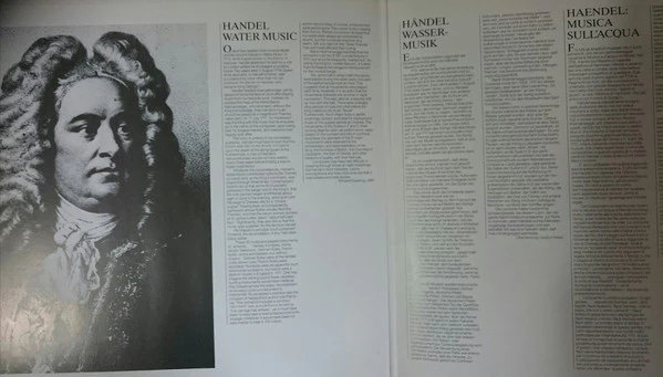 Georg Friedrich Händel, Riccardo Muti, Berliner Philharmoniker – Wassermusik / Water Music (E/VG+) – LP, DE 1985 - Image 3