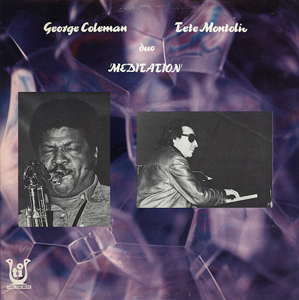 George Coleman - Tete Montoliu Duo – Meditation (VG+/VG) – LP, US 1979