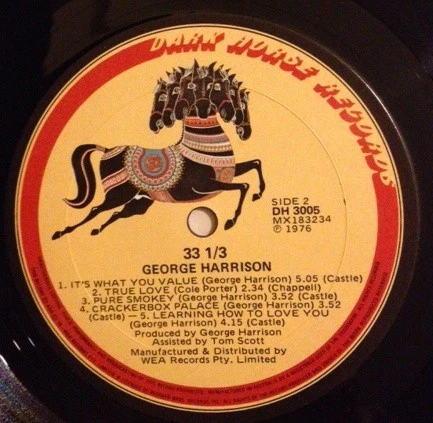 George Harrison – Thirty Three & 1/3 (VG+/VG) – LP, AU 1976 - Image 3