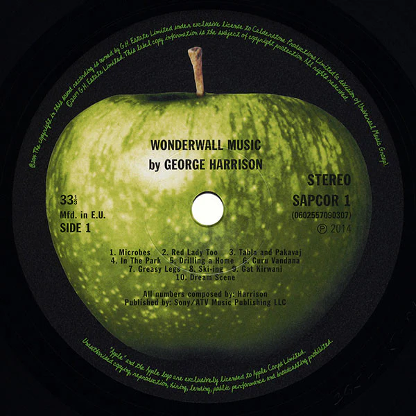 George Harrison – Wonderwall Music (M/NM) – LP, Worldwide 2017 - Image 5