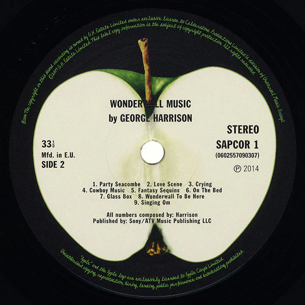 George Harrison – Wonderwall Music (M/NM) – LP, Worldwide 2017 - Image 6